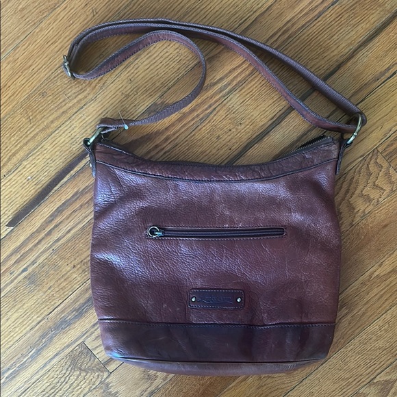 Lucky Brand Handbags - Lucky Brand Brown Leather Shoulder Bag